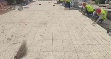 山西黄金麻荔枝面地铺案例