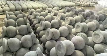 山西石材挡车球