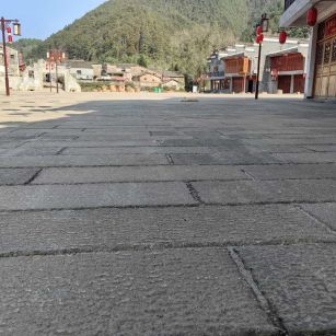 山西仿古石铺装效果