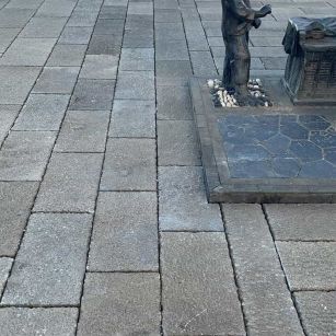 山西仿古石铺装效果