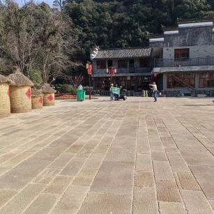山西仿古石铺装效果