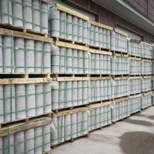 山西 芝麻白挡车柱、阻车桩、隔离柱