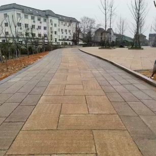 山西仿古石铺装效果