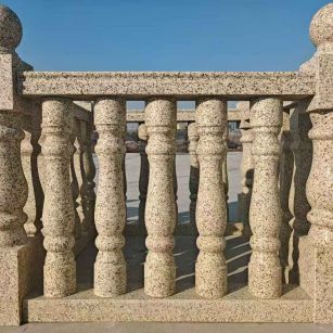 山西 黄金麻栏杆（扶手，花瓶柱，将军柱）