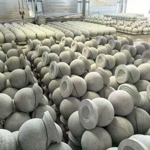 山西石材挡车球