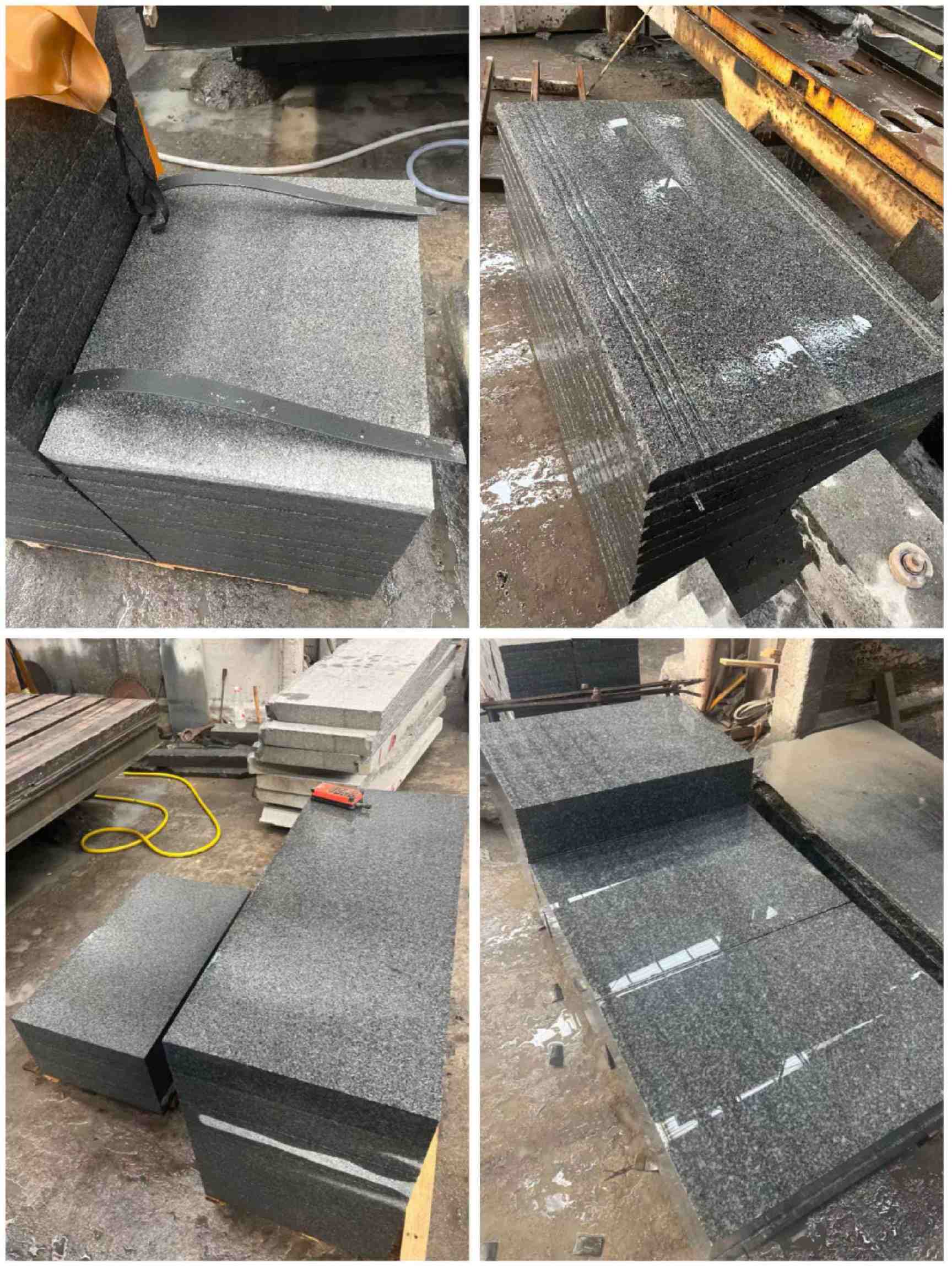 山西 芝麻黑地铺石材