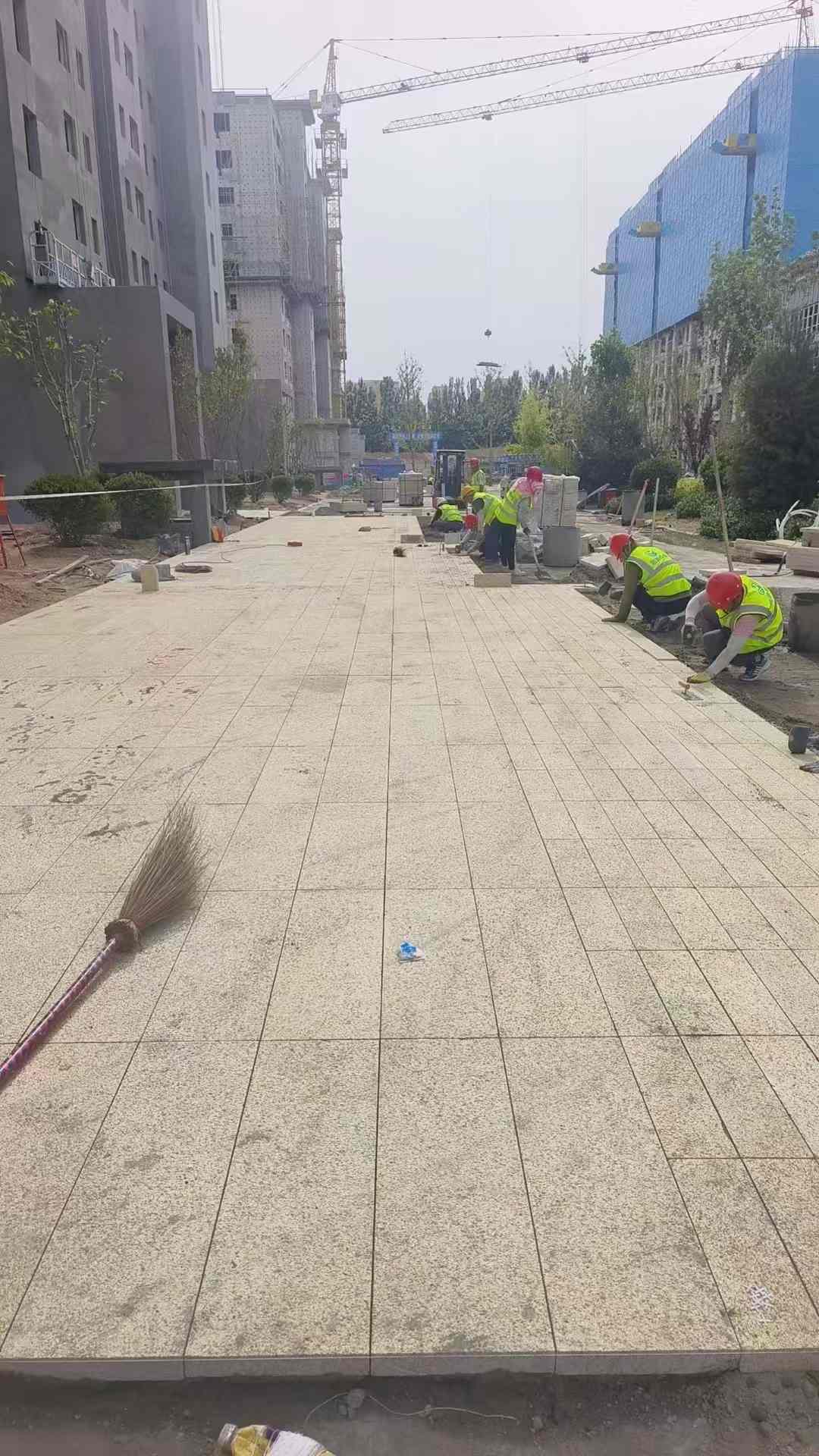 山西黄金麻荔枝面地铺案例