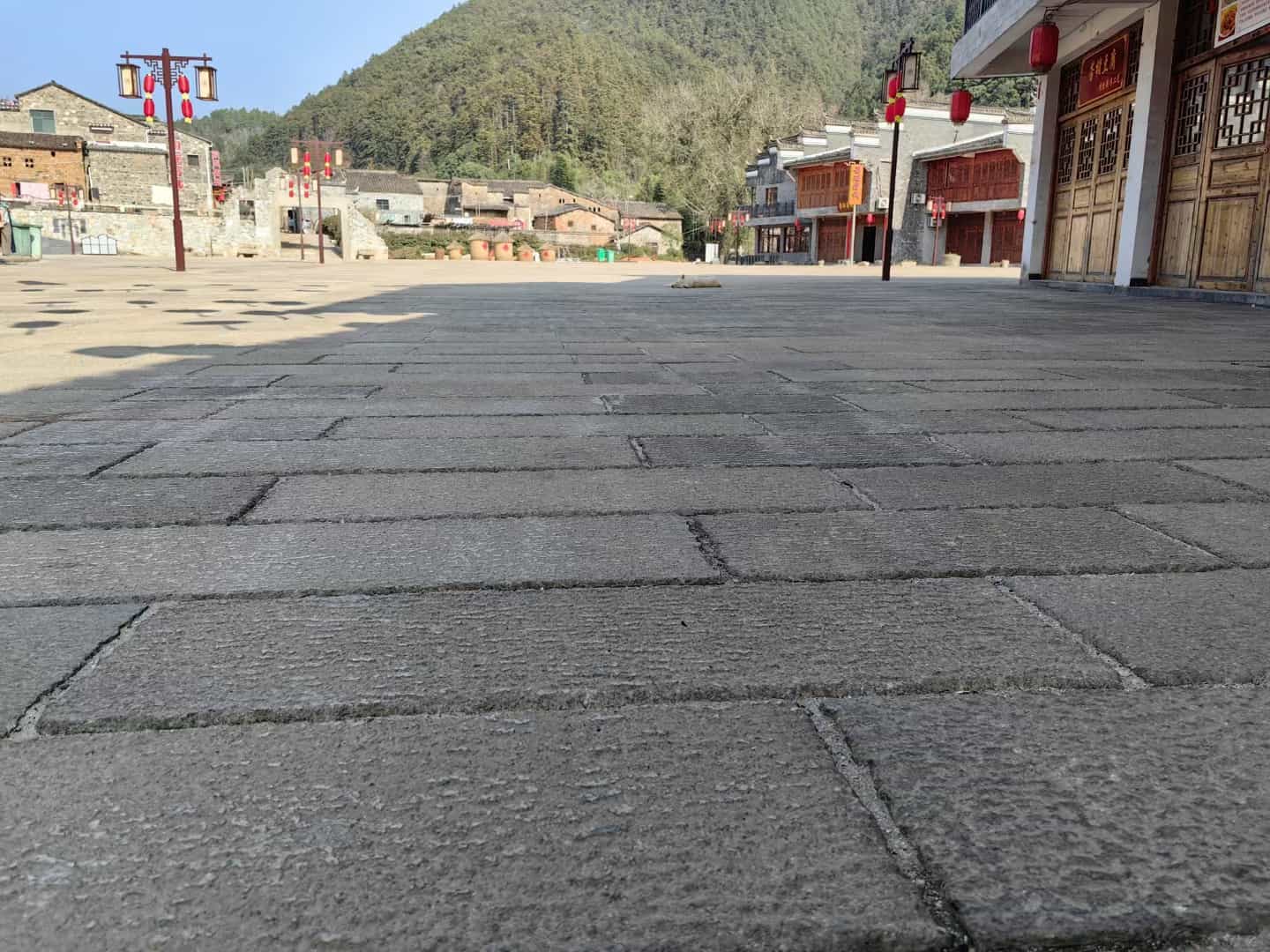 山西仿古石铺装效果