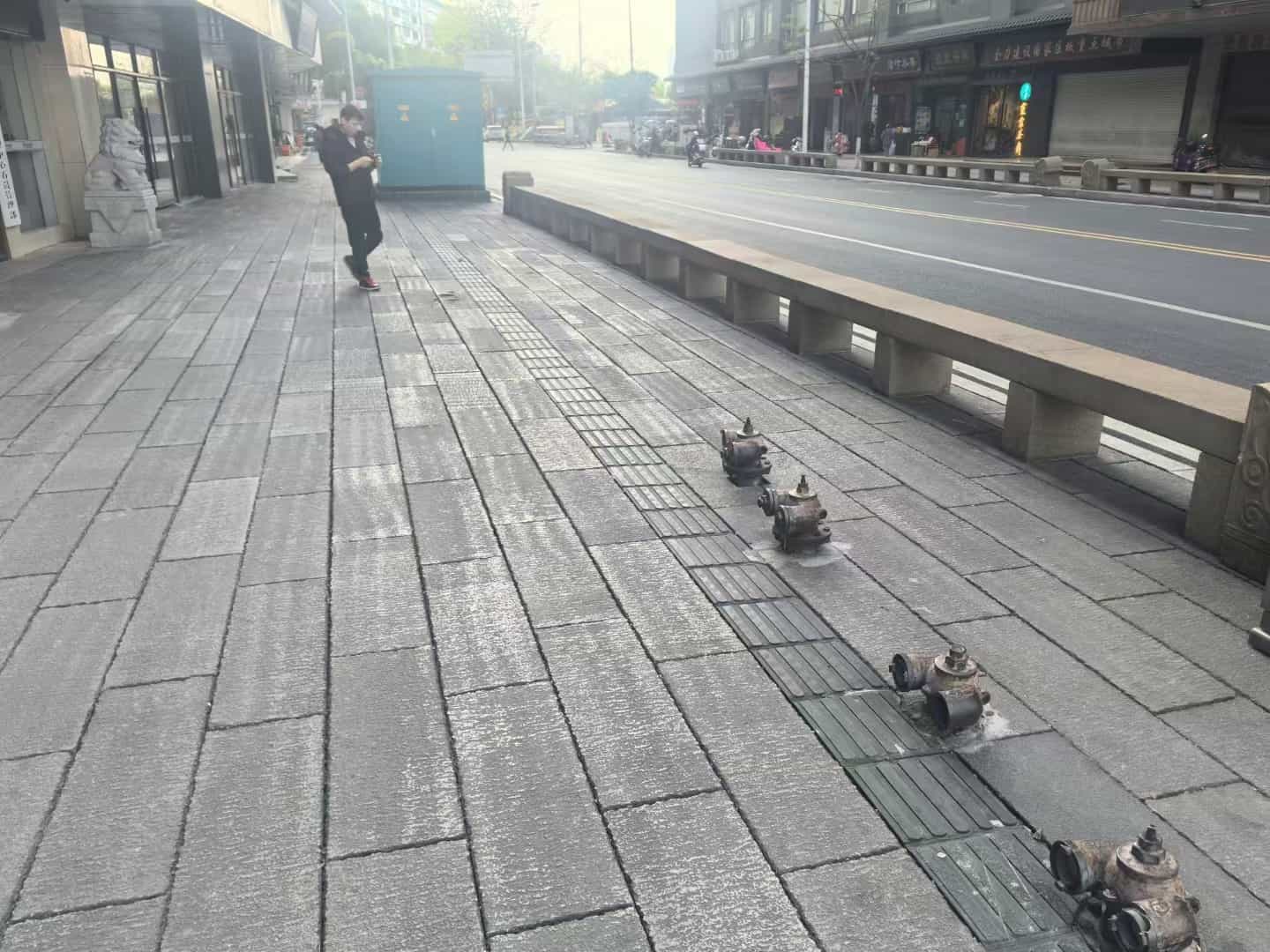 山西仿古石铺装效果