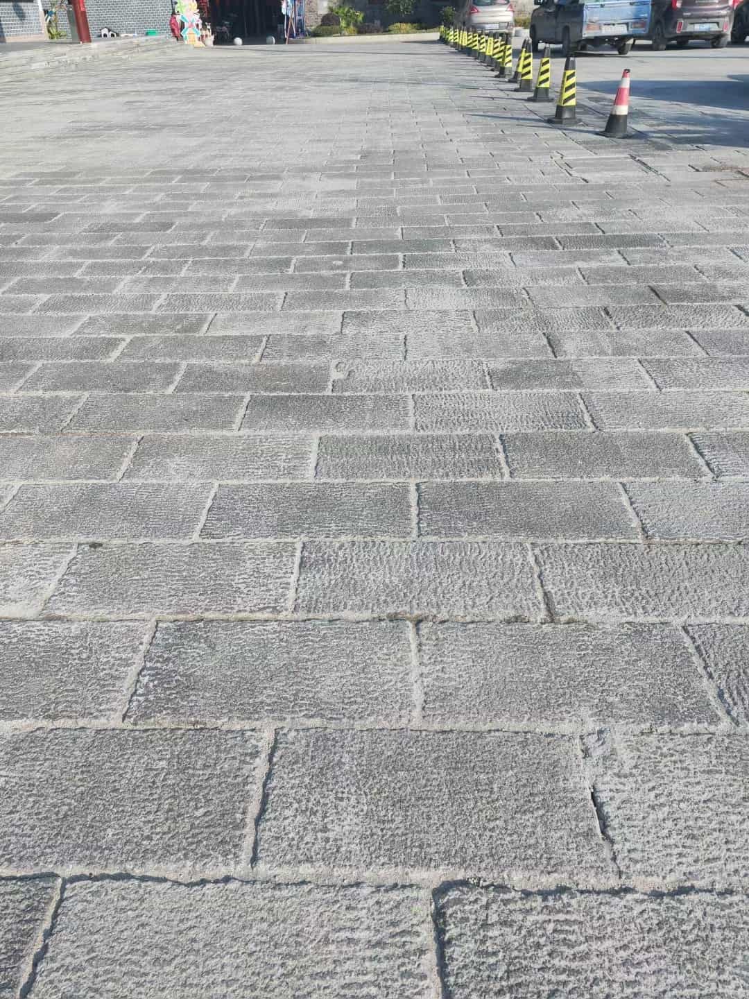 山西仿古石铺装效果