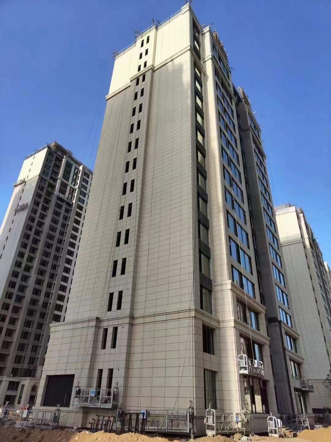山西黄金麻高端小区，外墙干挂