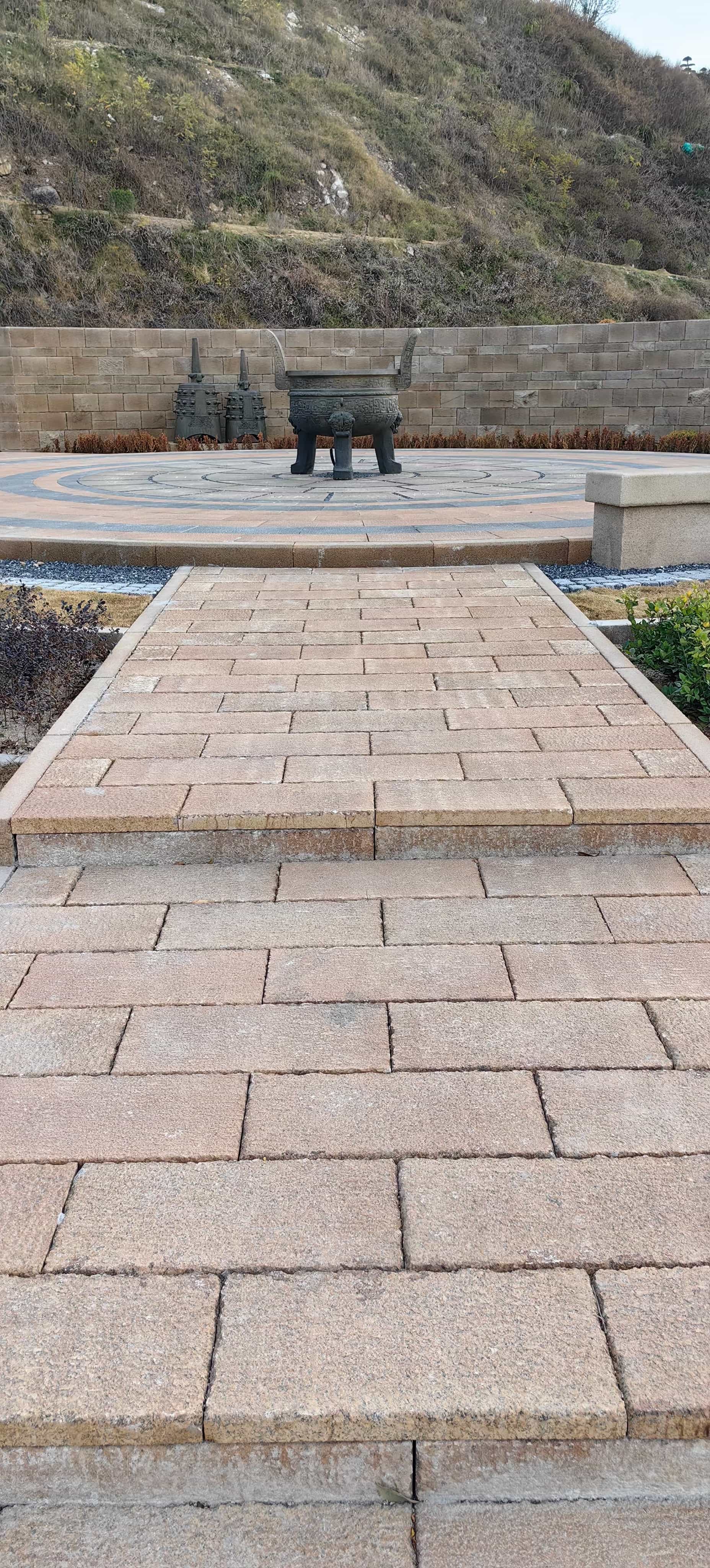 山西仿古石铺装效果