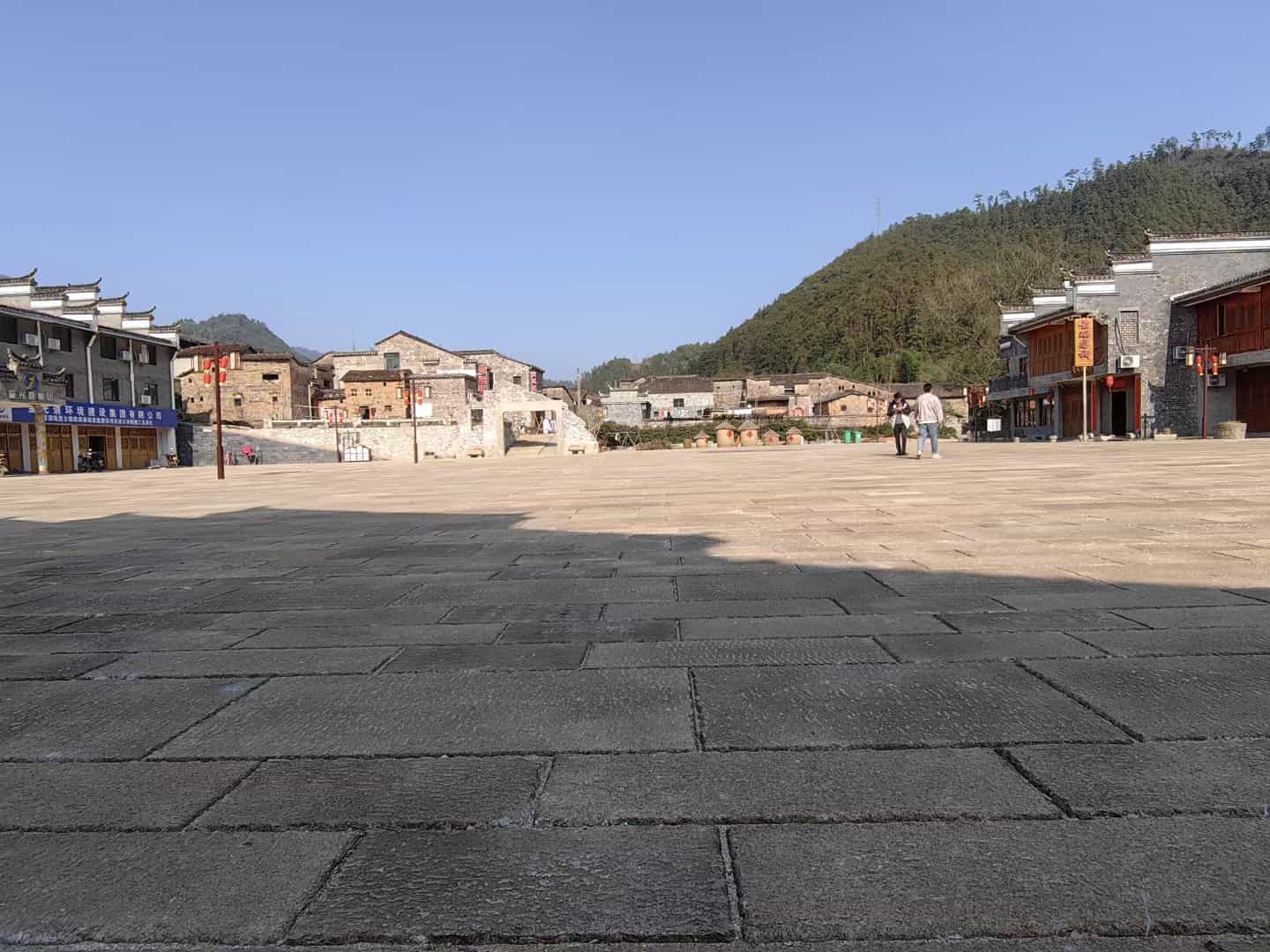 山西仿古石铺装效果