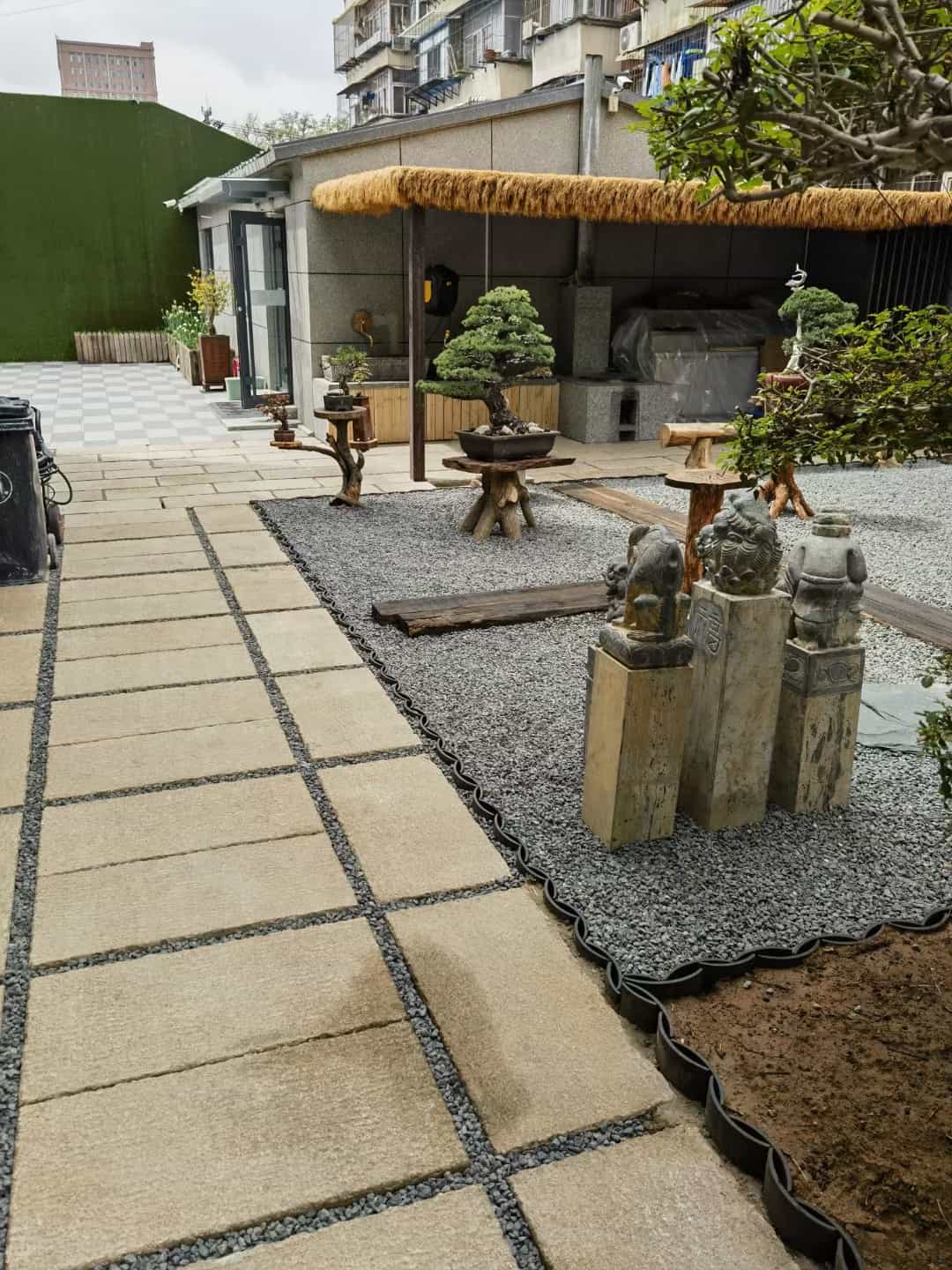 山西仿古石铺装效果