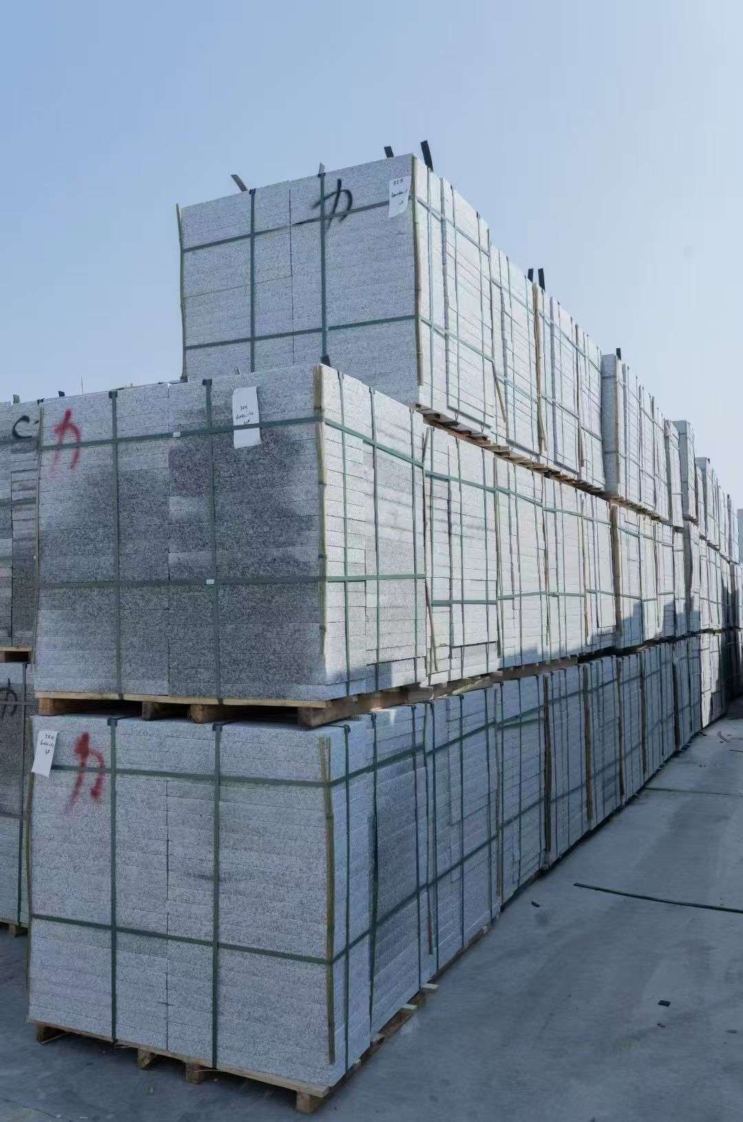 山西 芙蓉白、大花白、小白花荔枝面成品地铺石