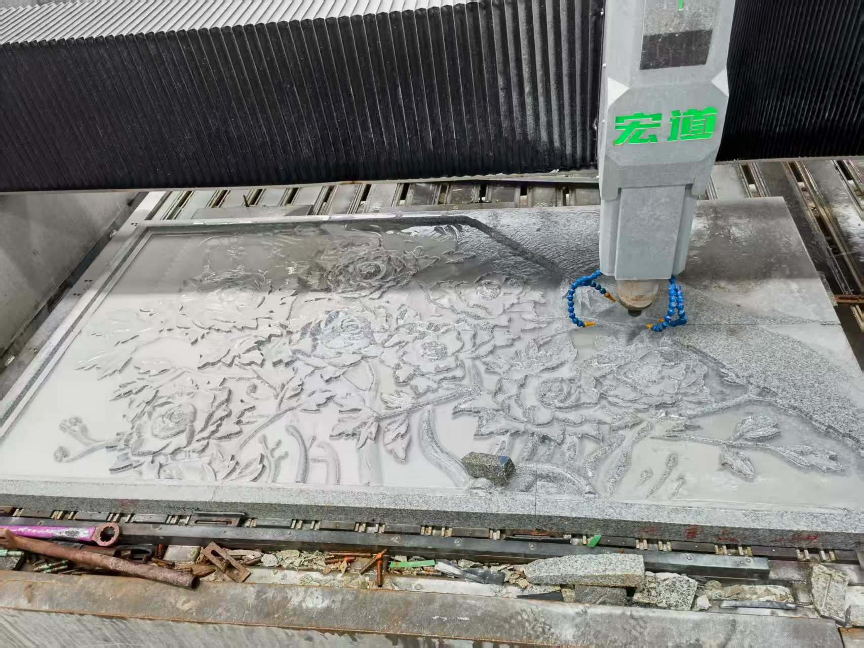 山西 别墅墙面石材雕刻